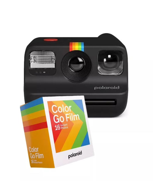 Polaroid Go Gen 2 Instant Camera - Black - With 16 Shot Film