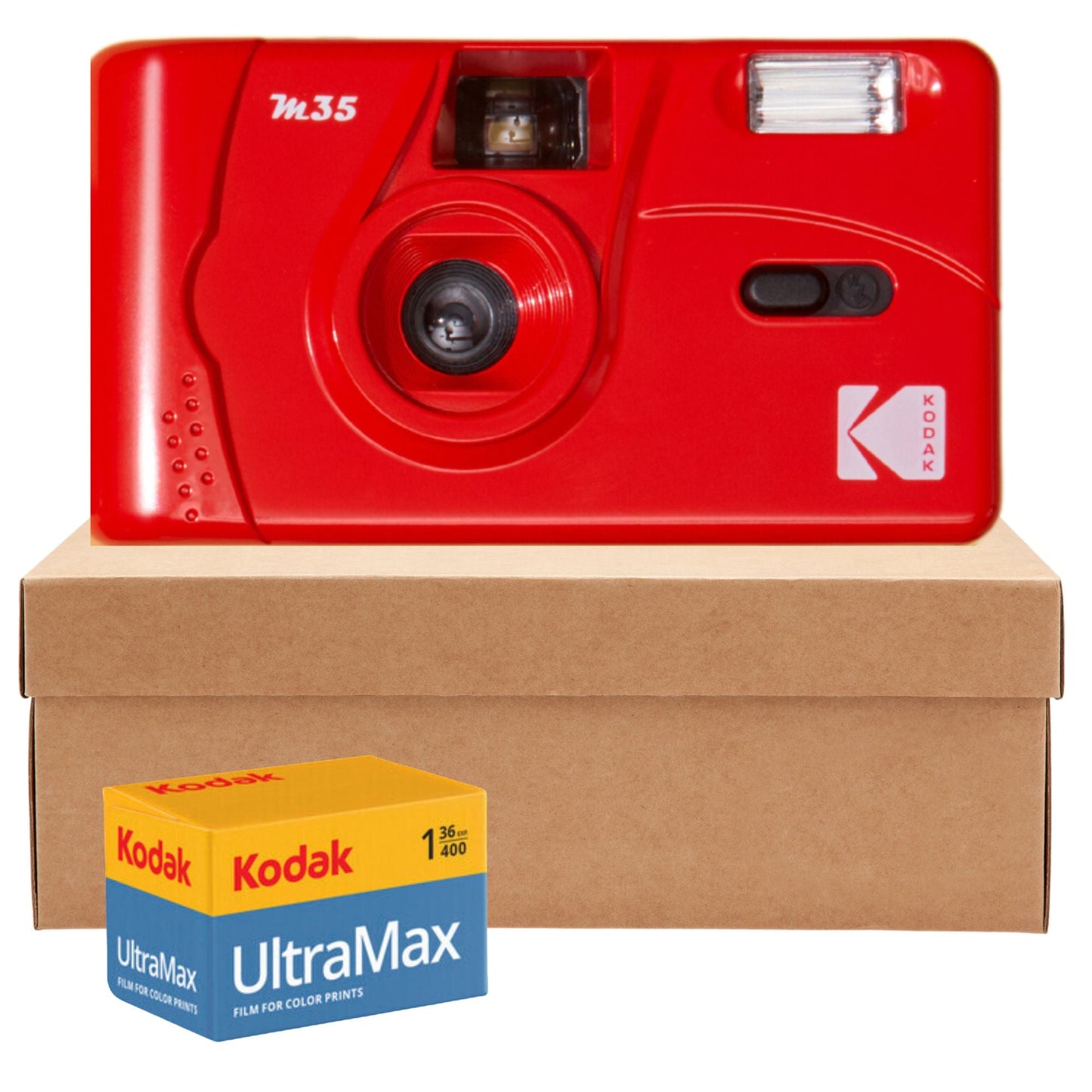 Kodak M35 35mm Film Camera & Kodak Film Bundle - 8 Colours Available