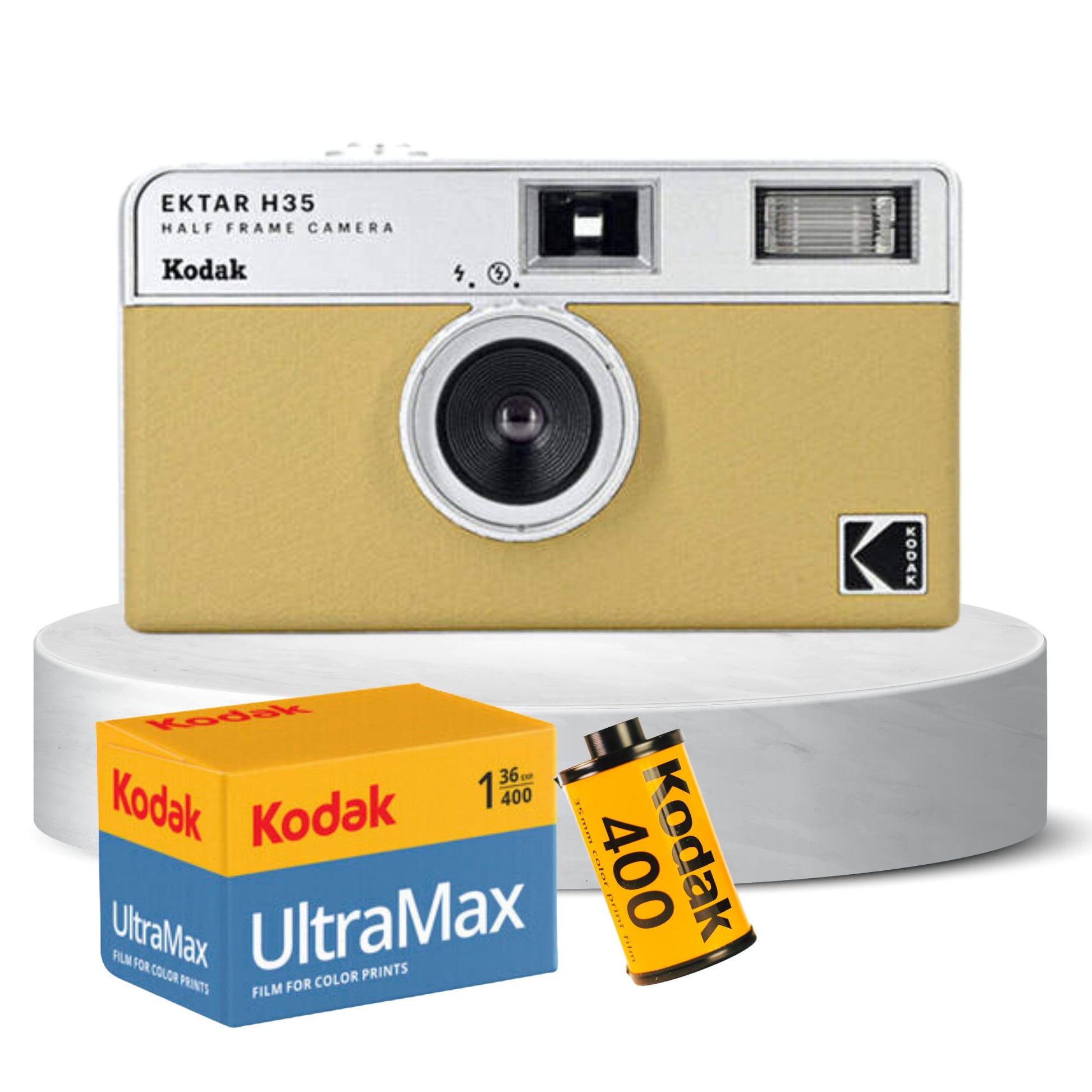 KODAK EKTAR H35 Half Frame Film Camera: Reduce film usage, eco-friendly, vintage style, easy to use.