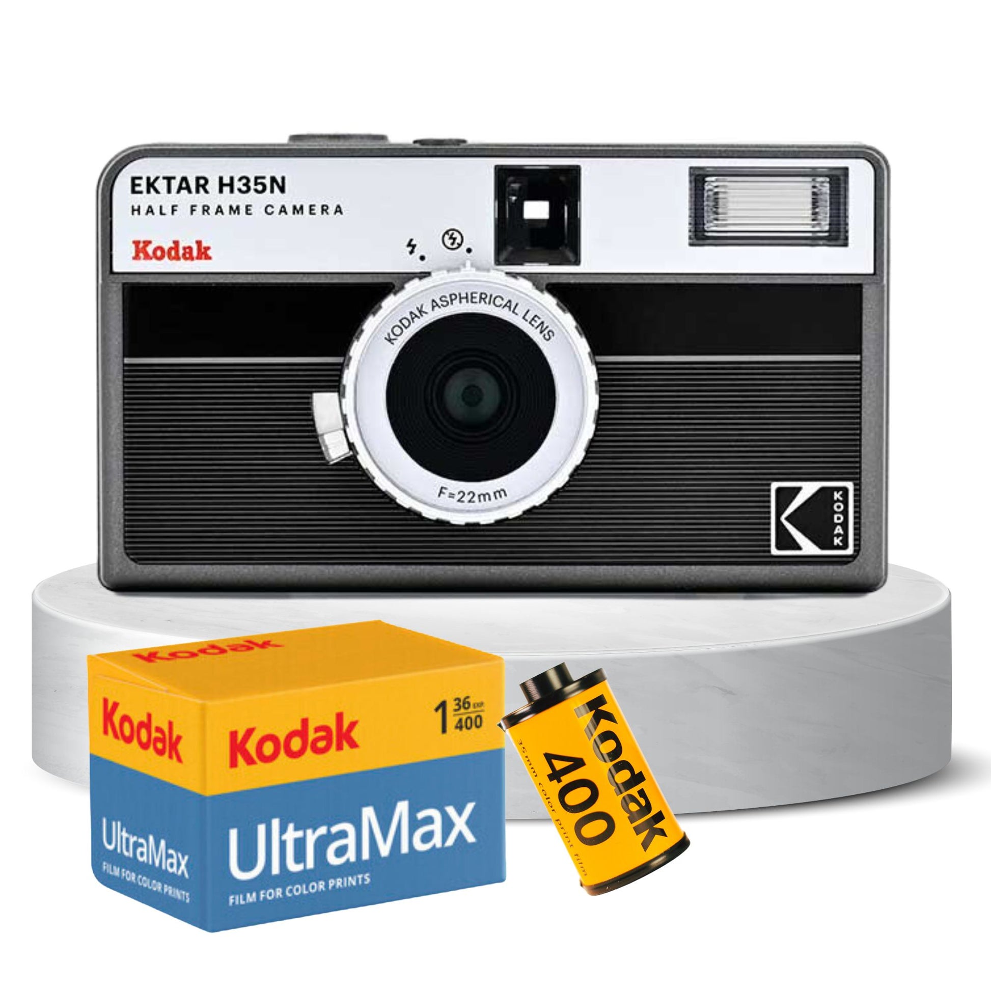  Kodak Ektar H35N Half Frame 35mm Film Camera - Advanced features for exceptional photography.