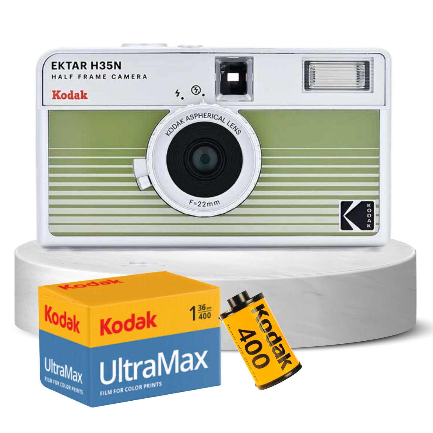 Experience photography redefined with the Kodak Ektar H35N Half Frame 35mm Film Camera - now with advanced features.