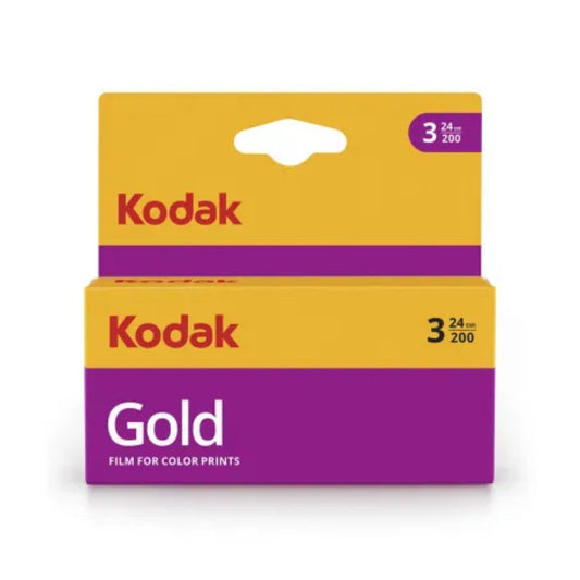 Kodak Gold 200 135 24 Exposure 3 pack