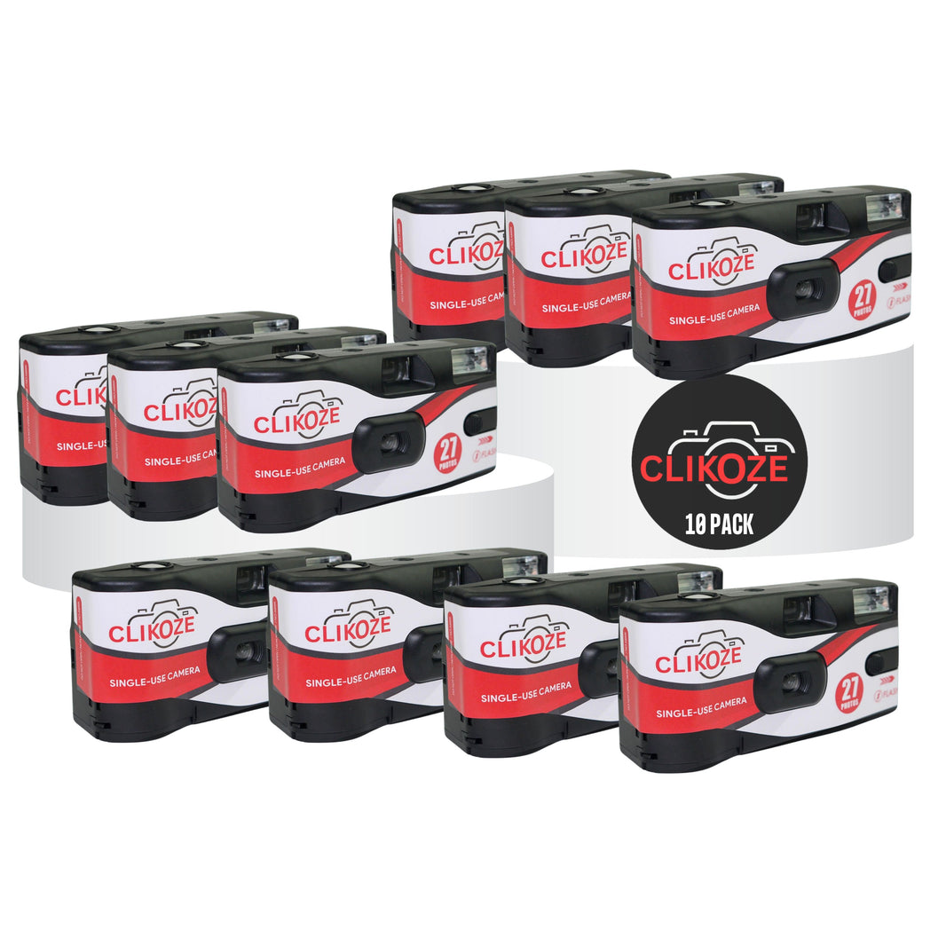 Set Fotocamere Usa E Getta Novocolor Con 27 Esposizioni X3 - Include Cartolina Suggerimenti Clikoze, Per Eventi E Vacanze
