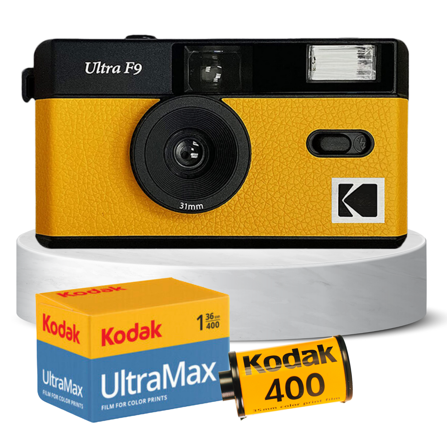 Kodak Ultra F9 Film Camera and Kodak Film Bundle