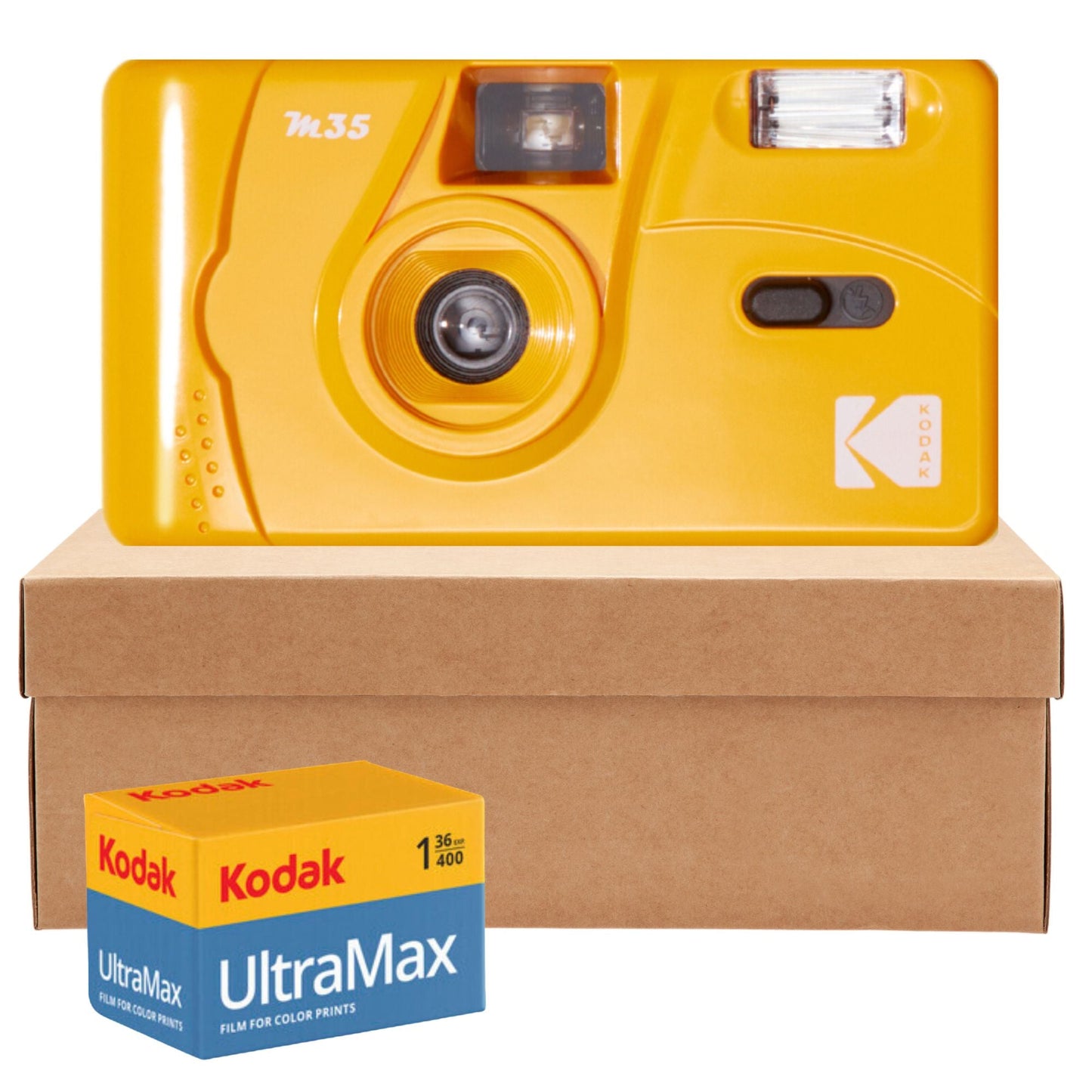 Kodak M35 35mm Film Camera & Kodak Film Bundle - 8 Colours Available