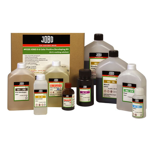 E-6 Colour Positive Developer Kit 2.5L: Achieve expected slide film look with real 6-bath chemistry. Perfect for rotary processing, top quality.