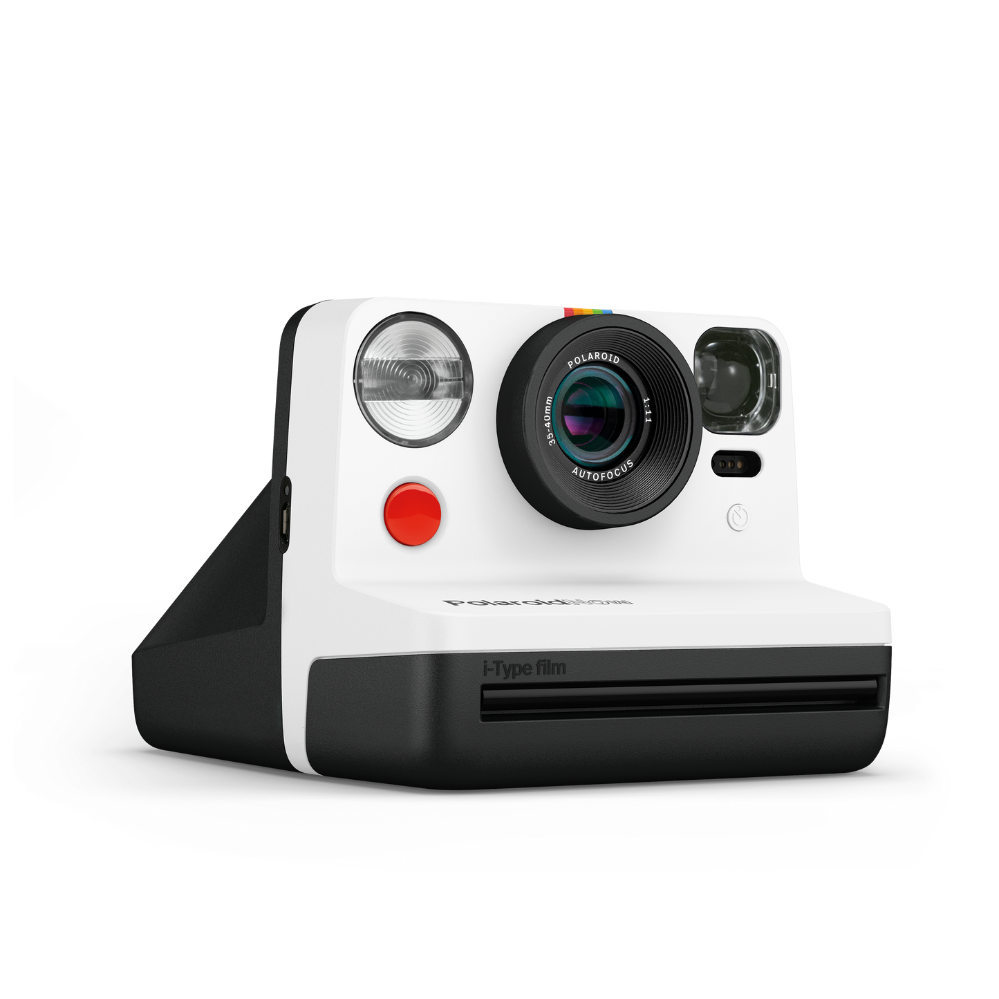 Polaroid Now: Simple, iconic instant camera with autofocus. Evolution of OneStep series. Perfect life accessory. Uses i-Type & 600 film.