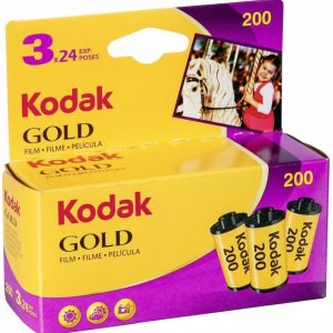 KODAK GOLD 200 135 24 EXP THREE PACK