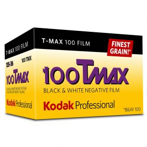 KODAK T-MAX 100 135 36 EXPOSURE B&W FILM
