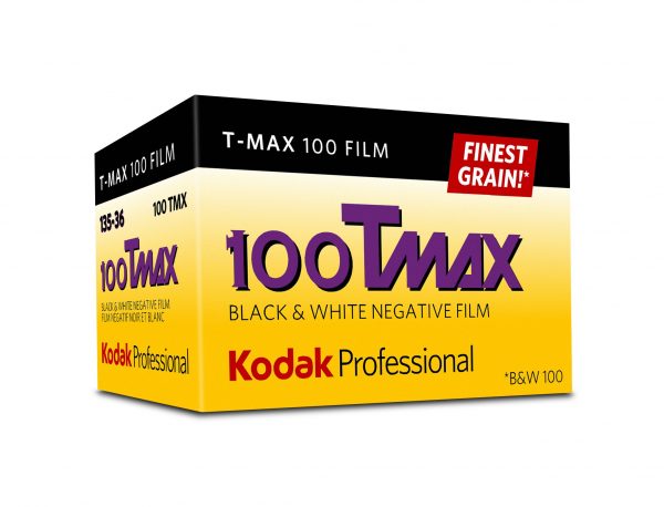 KODAK T-MAX 100 135 36 EXPOSURE B&W FILM